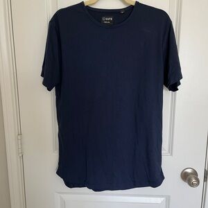 Cuts Clothing Navy Crewneck Short Sleeve Tee